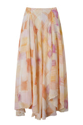 Dopamine Chiffon Maxi Skirt
